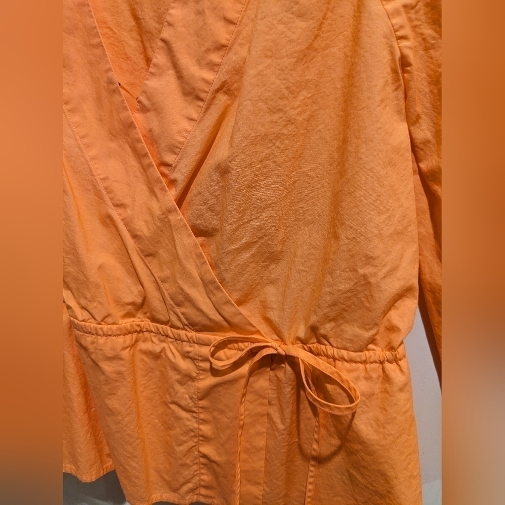 Coral Wrap Top - Picture 3 of 3